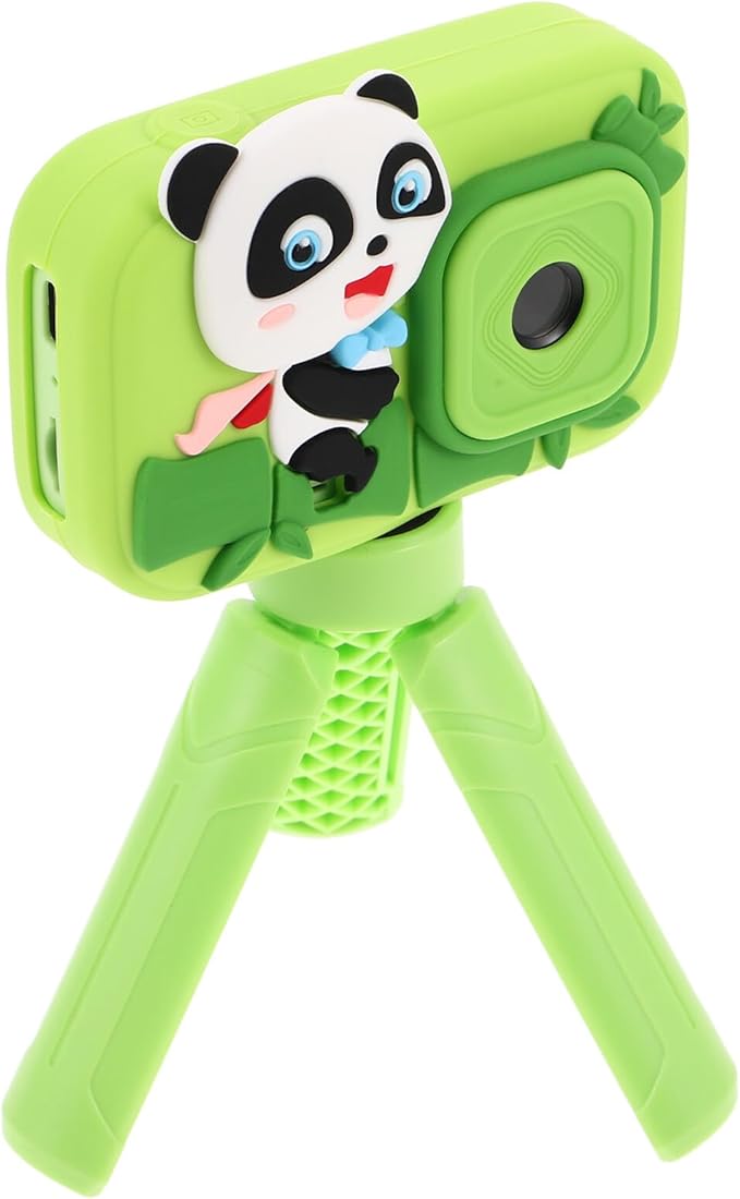 Toyvian Digital Camera with Dual-Lens 4800w HD Photo and Video Recorder Compact Mini Camera for Boys and Birthday Portable Travel with 2.4-inch Screen