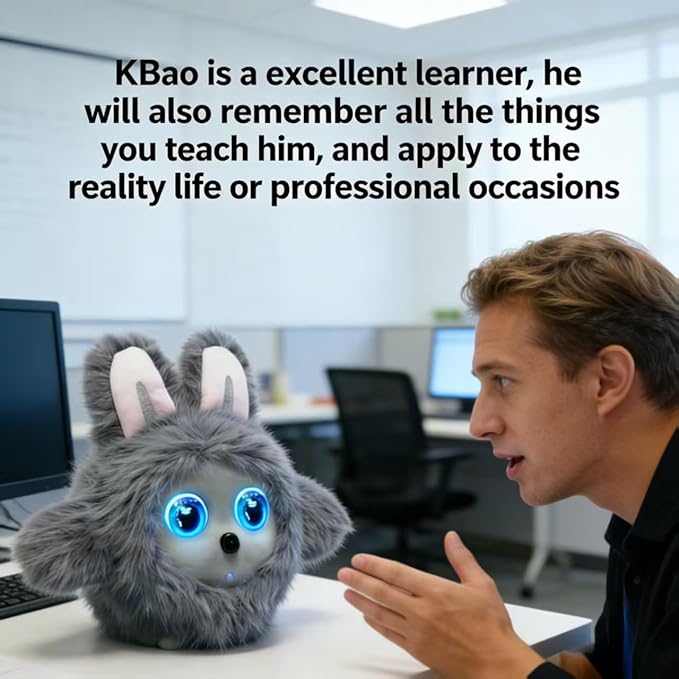 AI Companion Robot Smart Emotional Resonance AI-Powered Voice & Gesture Control, Real-Time Interactive Companion Robots at Home or Workspace