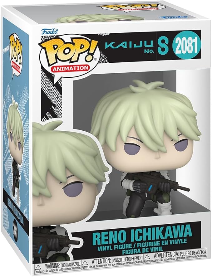 Funko Pop! Animation: Kaiju No.8 - Reno Ichikawa - Collectable Vinyl Figure - Gift Idea - Official Merchandise - Toys for Kids & Adults - Anime Fans - Model Figure for Collectors
