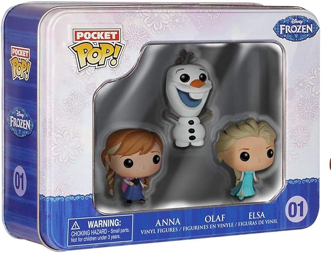 Funko Frozen Pocket Pop! Mini Vinyl Figure Tin (3-Pack)