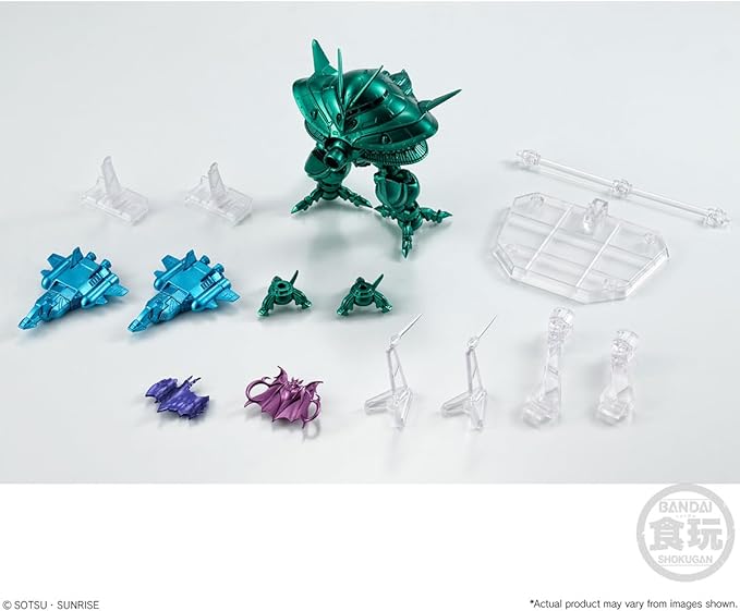 Bandai Shokugan - Gundam - FW Gundam Converge Core Big Zam & Core Booster (Metallic ver.), Converge Collectible Figure