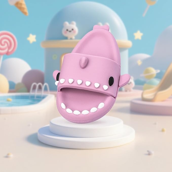 Clothing Shark Summer Sandals for Dolls - Open-Toe Slippers, Cute Accessories Easter Gifts for Photography, Display & Collectors Age Limit 15+ Easter Gifts(Purple)