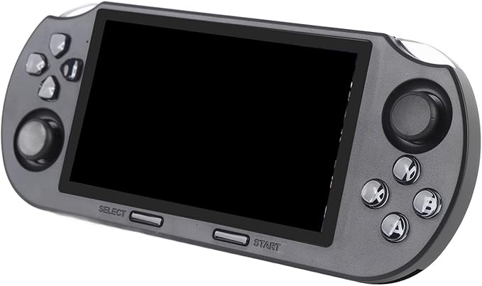 Handheld Video Game Console, 2GB RAM 64GB Memory 4.5 Inch 854x480 Screen 14 Emulators, Dual Rocker, Key Mapping, 2 Player Function, 5-7 Hours Battery Life
