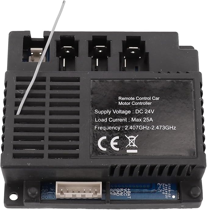 JR-RX-12V 6V 24V Electric Vehicle Receiver Module for Remote Control Toy Car Parts, RC 1, RC 2, RC 3, RC 4, JR-RX-6V, JR-RX-6V receiver, Children Electric Car Remote Control(JR1930RX 7pin)