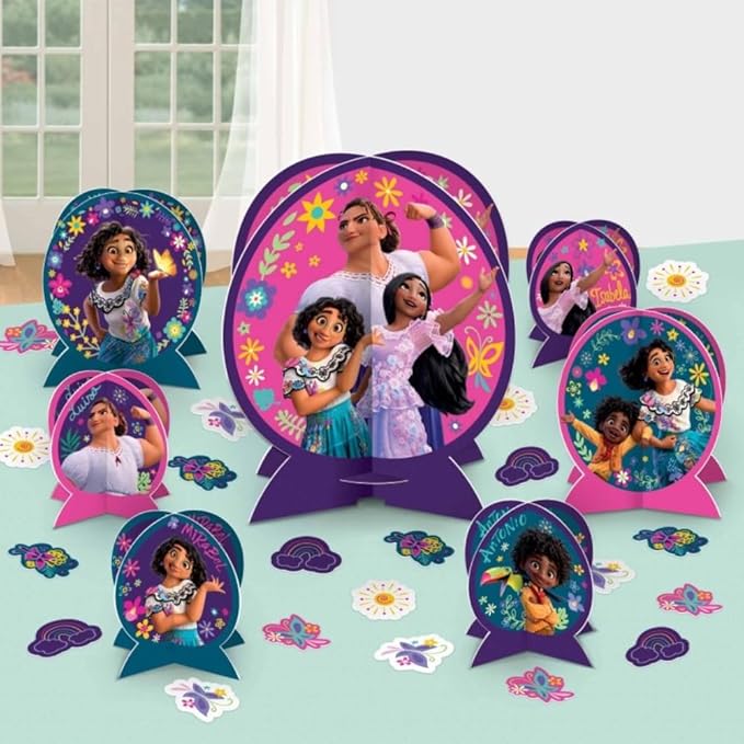 Encanto Table Centerpiece Kit (27 Pc Set) - High-Quality & Sturdy, Perfect Party Essential For Themed Parties & Events