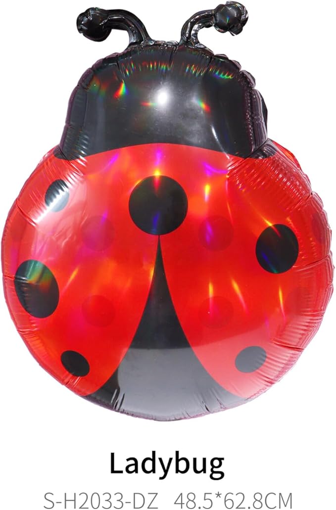 8pcs Picnic Balloons Gingham Balloons Picnic Party Decoration BBQ Themed Party Decorations Gingham Party Birthday Summer Picnic BBQ Party Decor Ladybug Balloon Strawberry Decor