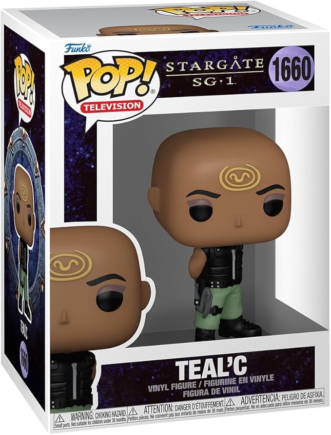 Funko Pop Television: Stargate SG-1: Teal’c - Teal'C - Stargate (1994) - Collectable Vinyl Figure - Gift Idea - Official Merchandise - Toys for Kids & Adults - Sci-Fi Fans