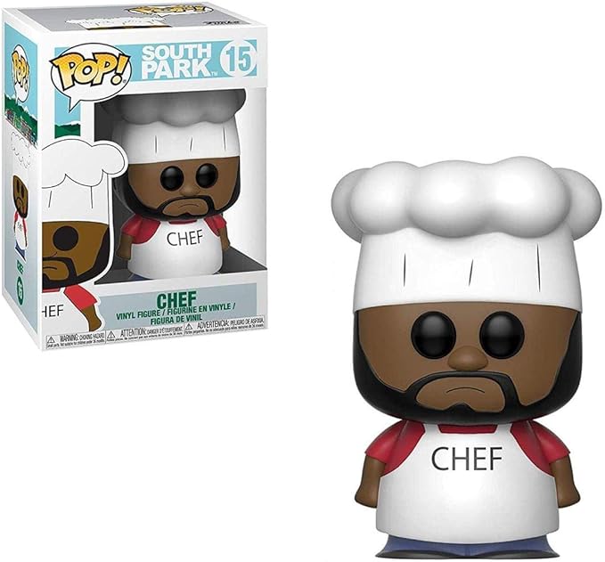 Funko Pop Television: South Park - Chef Collectible Figure, Multicolor