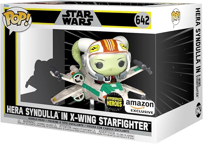 Funko POP! Ride Super Deluxe: Star Wars Rebels - Hera Syndulla in X-Wing - Star Wars: Rebels - Collectable Vinyl Figure - Gift Idea - Official Merchandise - for Kids & Adults