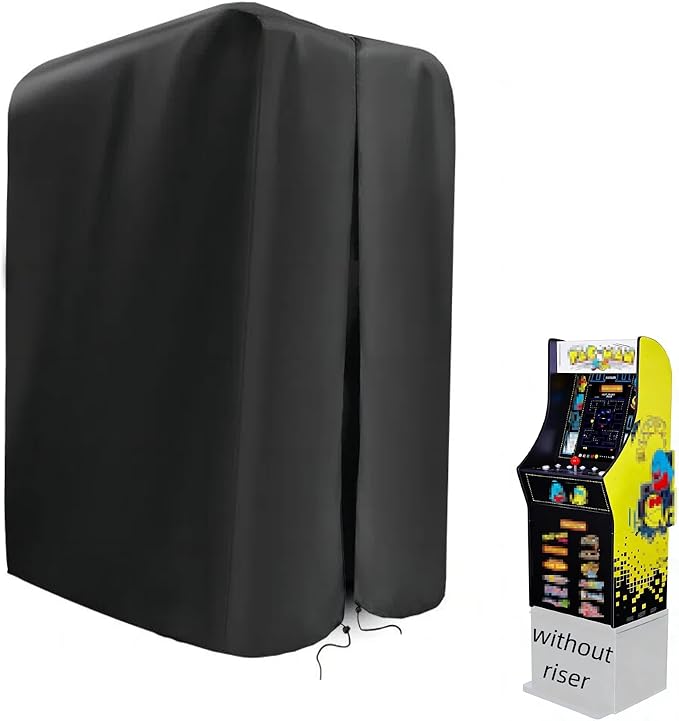 Arcade Machine Cover, Heavy Duty Protective Video Game Cover for Half Size Arcade Game Machines, Waterproof & Dustproof 4FT Electronic Dust Covers,20"L x 24"W x 46"H