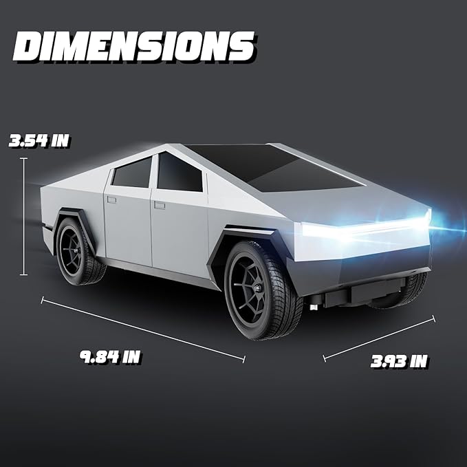 1:24 Scale High-Speed Remote Control Car - All Terrain Electric Vehicle with LED Lights, Extended Battery Life, for Boys Girls & Adults and RC Enthusiasts