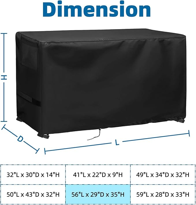 Multi-Game Table Cover for Scpoloco 4-in-1 Combo Game Tables,Ping Pong Tables Cover for Table Top Arcade Machine,Dust Covers for Family Game Night,56"x29"x35"