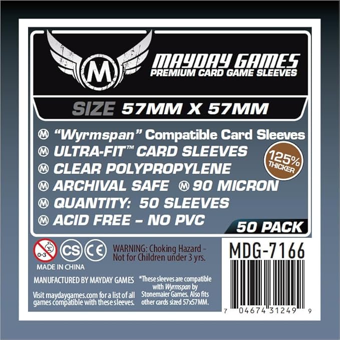 Mayday Games Wyrmspan -Premium Compatible Card Sleeves Bundle