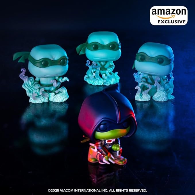 Funko Pop! Comics: Teenage Mutant Ninja Turtles (TMNT) The Last Ronin- Michelangelo - Brothers, 4-Pack - TMNT Comics - Amazon Exclusive - Collectable Vinyl Figure - Gift Idea - Official Merchandise