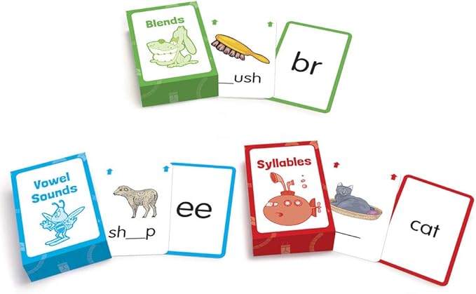 Junior Learning Phonological Awareness Flash Cards