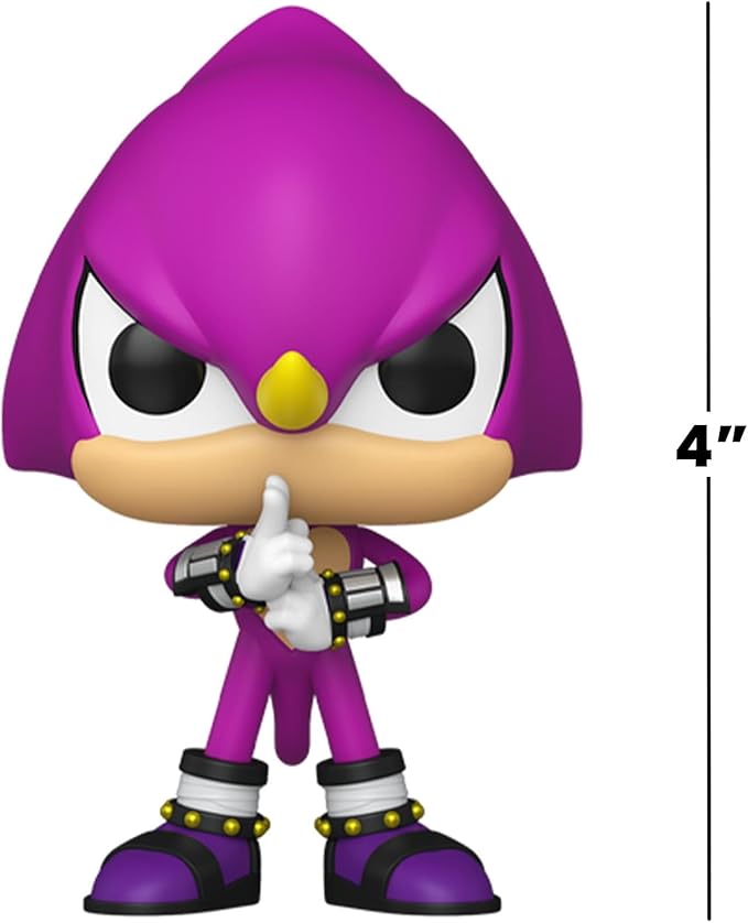 Funko Pop! Games: Sonic The Hedgehog - Espio - Espio The Chameleon - Collectable Vinyl Figure - Gift Idea - Official Merchandise - Toys for Kids & Adults - Video Games Fans