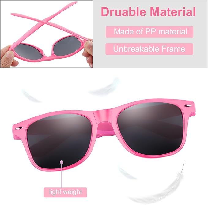 FEPITO Party Sunglasses Kids Sunglasses Bulk for Birthday Party supplies