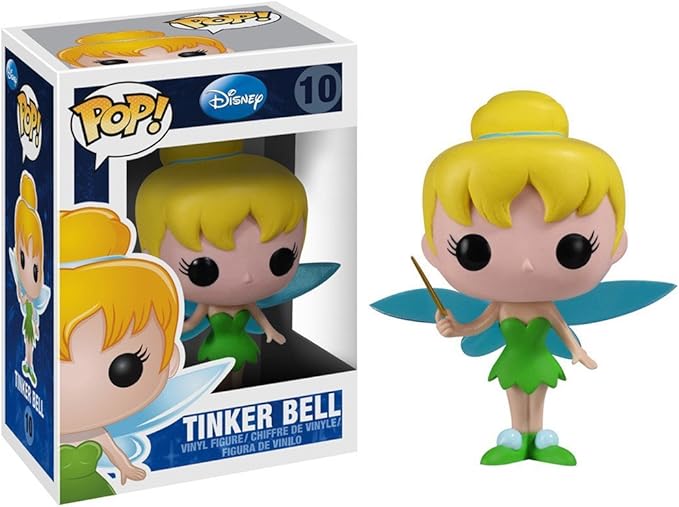 Funko Disney Peter Pan Tinker Bell Pop Vinyl Figure, Green/Blue/Yellow, 8-15 Years (FUN2351)