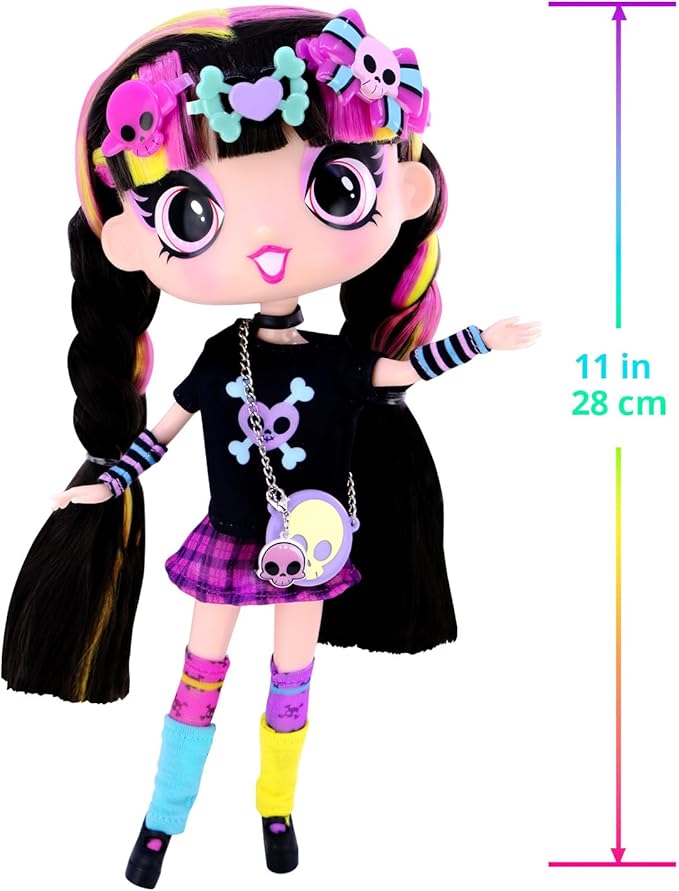 Decora Fashion Girlz Doll 11 inches-Decora + Luna | Set of 2 Fashion Dolls | Set of 2 Colorful Dolls | Nicely Packaged Set of Doll Clothes, Dolls & Accessories