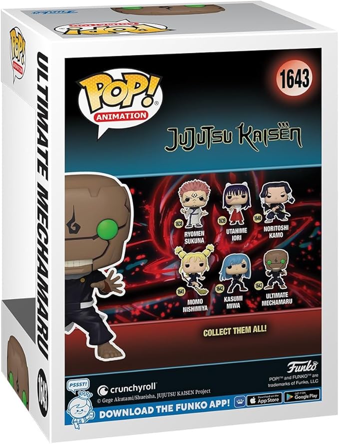 Funko POP! Animation: JJK - Ultimate Mechamaru - Jujutsu Kaisen - Collectable Vinyl Figure - Gift Idea - Official Merchandise - for Kids & Adults - Anime Fans - Model Figure for Collectors