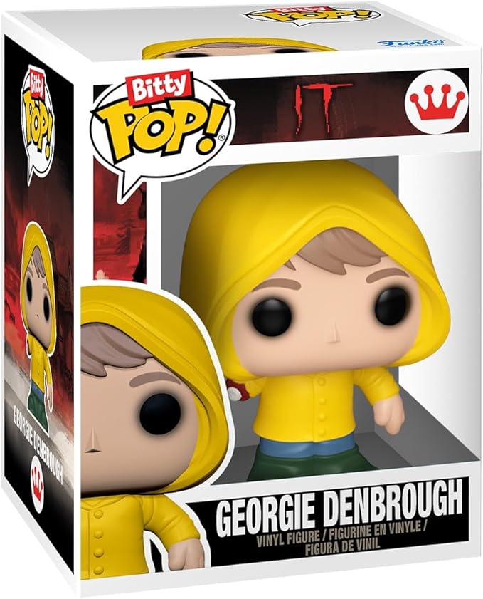 Funko Bitty Pop! Bitty Boxes: IT - Funhouse Playset with 2 0.9 Inch (2.2 Cm) Tiny Mini Figures - Collectable Display Case with Interior Scene and Storage - Gift Idea - Official Merchandise