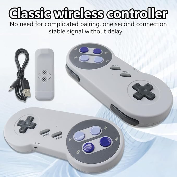 SF900 Video Game Console Retro 926 Games TV Stick HDMI with 2X Wireless Controller