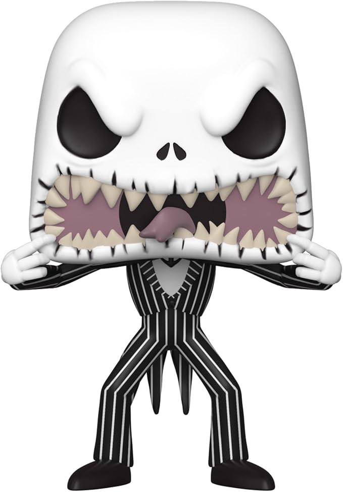 Funko Pop Disney: The Nightmare Before Christmas - Jack Skellington - (Scary Face) Vinyl Figure - Collectable Vinyl Figure - Gift Idea - Official Merchandise - Toys for Kids & Adults