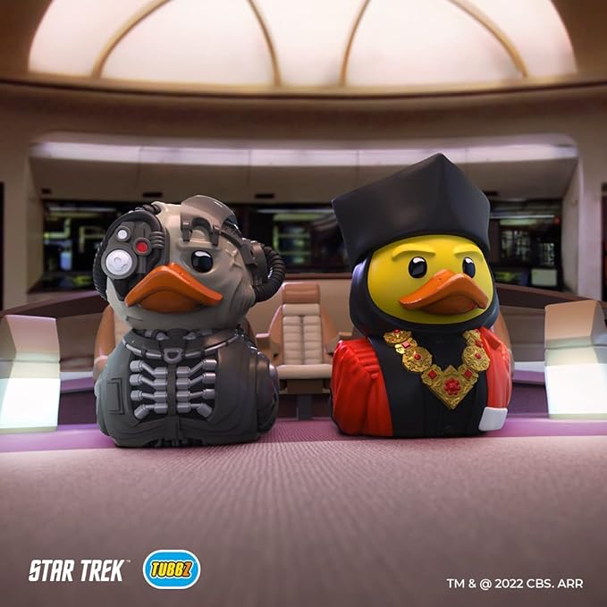TUBBZ Star Trek Borg Collectible Duck Vinyl Figure – Official Star Trek Merchandise – TV Movies & Video Games