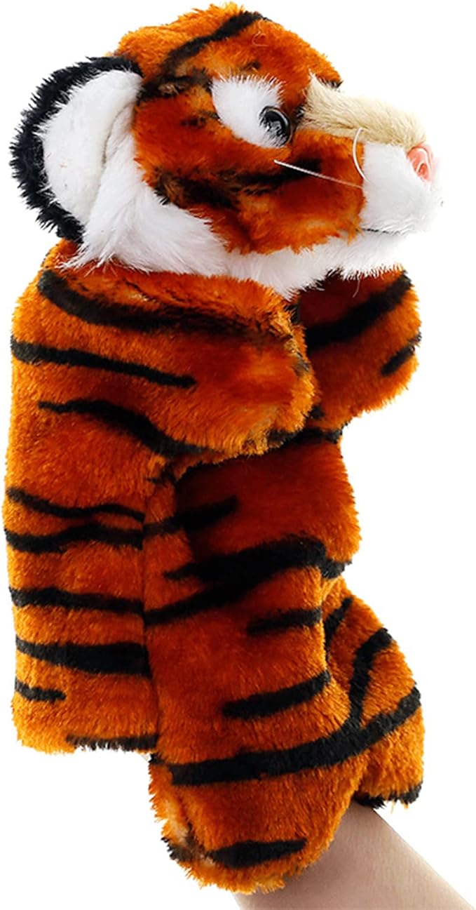 RIY Hand Puppet - Forest Animals Friends Educational Puppets Tiger