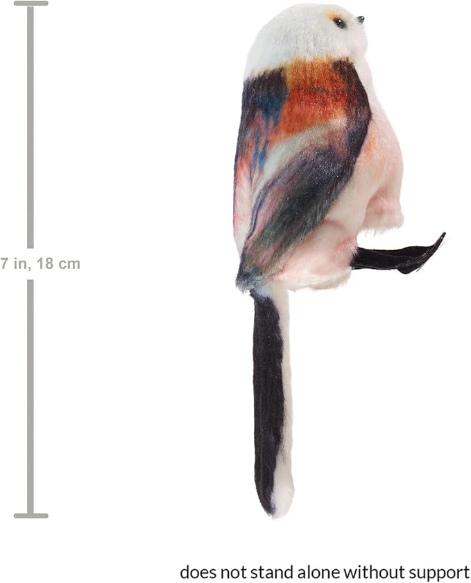 Folkmanis Mini Long-Tailed Tit Finger Puppet