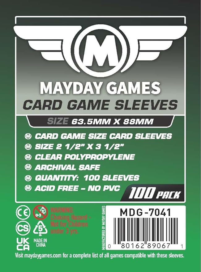 Mayday Games Specter Ops Game Accessory- Standard Card Sleeve Bundle