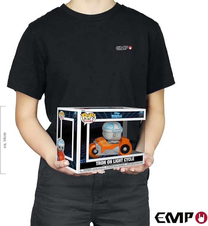 Funko Pop! Rides: Tron (1982) - Tron on Light Cycle - Collectable Vinyl Figure - Gift Idea - Official Merchandise - Toys for Kids & Adults - Movies Fans - Model Figure for Collectors and Display