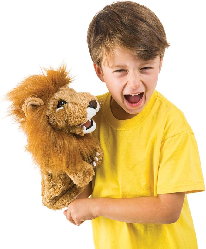 Folkmanis Lion Stage Puppet, Multi, 1 EA