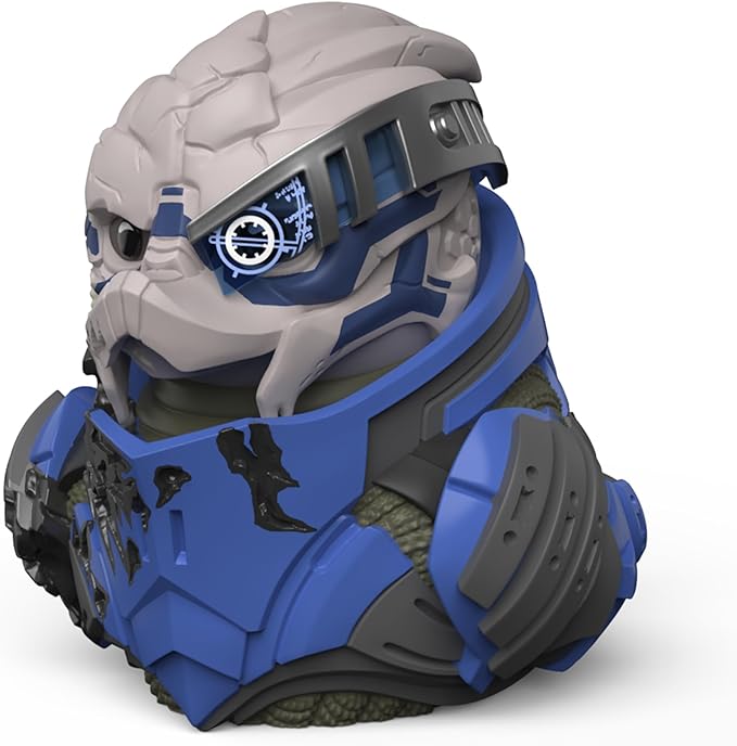 TUBBZ Boxed Edition Garrus Collectible Vinyl Rubber Duck Figure - Official Mass Effect Merchandise - Sci-Fi Action FPS Video Games