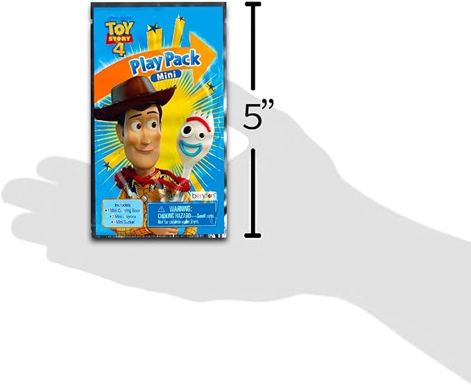 Disney Toy Story Mini Party Favors Set for Kids - Bundle with 24 Mini Toy Story Activity Play Packs with Coloring Pages, Stickers (Buzz Lightyear Woody Birthday Party Supplies)