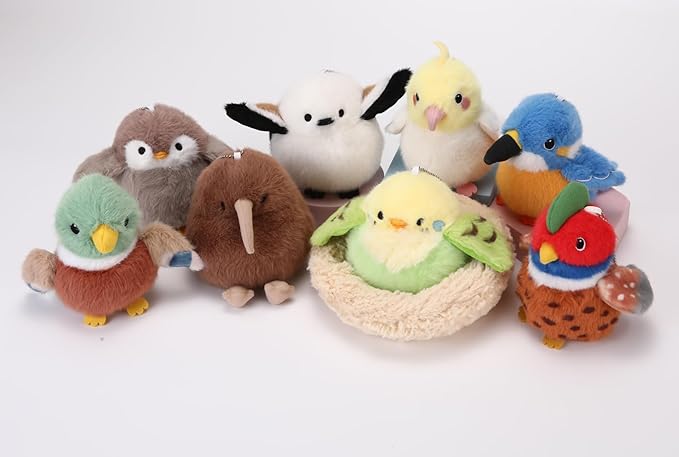 Small Bird's Nest 6.7 Stuffed Animal Soft Bird's Nest Plush for Kids