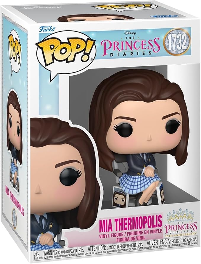 Funko Pop! Disney: The Princess Diaries - Mia Thermopolis - Transformation - Collectable Vinyl Figure - Gift Idea - Official Merchandise - Toys for Kids & Adults - Movies Fans - Figure for Collectors