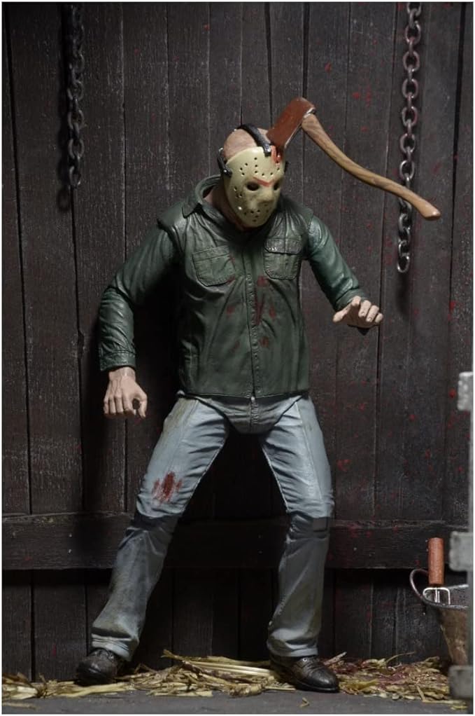NECA Collectible Friday The 13th Scale Part 3 Jason Ultimate 7" Scale Action Figure