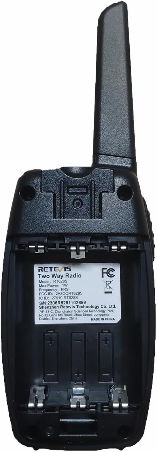 Retevis RT628S Walkie Talkies, RT628 2.0 Newer Version Portable FRS Two-Way Radios, Safe Mode, VOX Hands Free, Birthday Gifts Walkie Talkies for Adults Kids Camping Hiking Adventure (3 PCS)