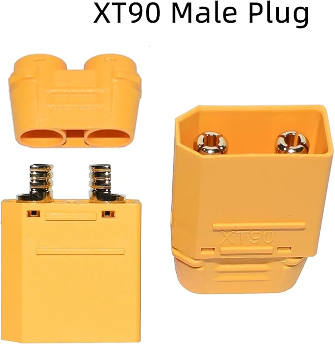 5Pairs XT90S XT90-S XT90 Connectors Anti-Spark Male Female Connector for RC Quadcopter Brushless Motor FPV Drone Lipo Battery ESC and Charger Lead