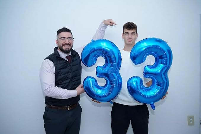 Navy Blue Number 90 Balloon 40 inch, 90 Number Balloons, 90th Navy Blue Birthday Decorations, 90 Year Old Women Men Blue Party Supplies