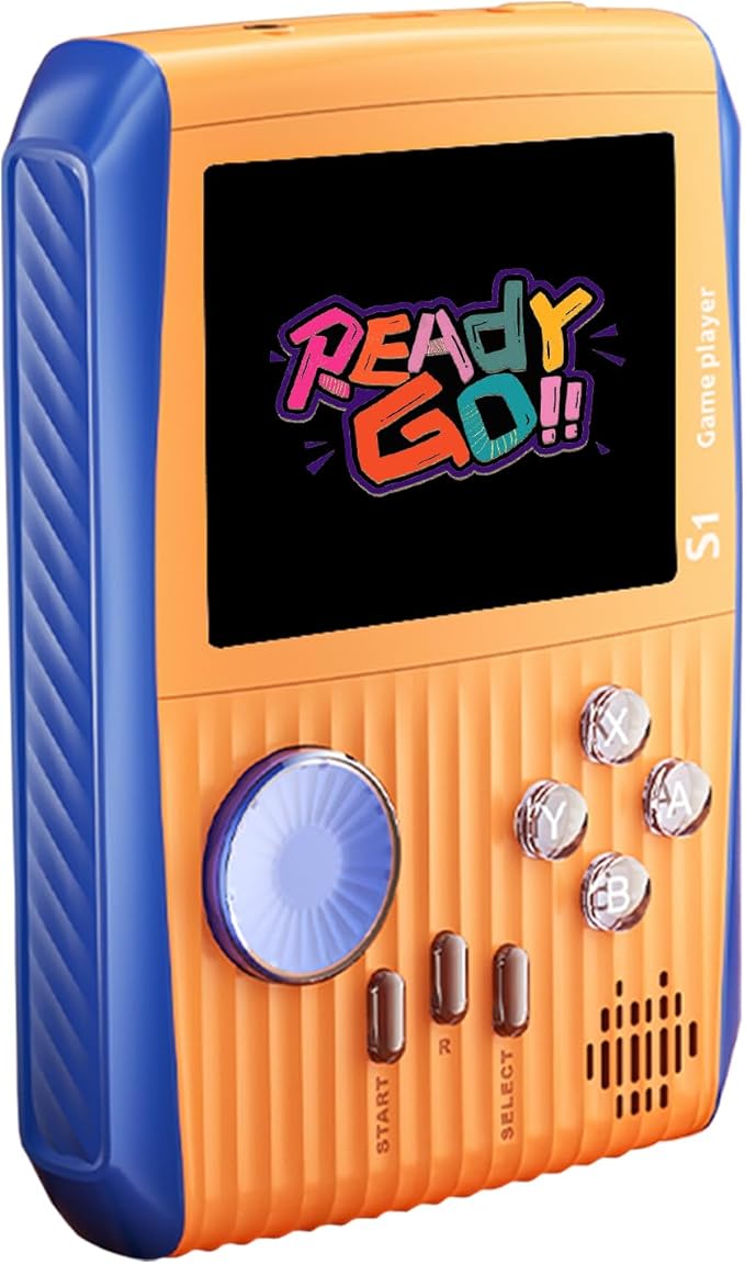 Kid Mini Handheld Retro Games Console Built in 666 Classic Games, Portable Handheld Video Games Console, 3 Inch Screen, 1020mAh Battery, Christmas Birthday Present Game Player for Boy Girl
