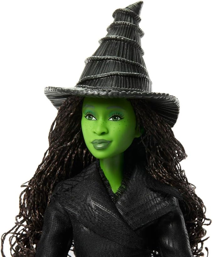 Mattel Universal Pictures' Wicked: for Good Deluxe Elphaba Fashion Doll with Removable Outfit & 4 Accessories, Inspired by The Movie