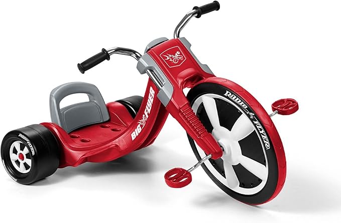 Radio Flyer Deluxe Big Flyer, Outdoor Toy for Kids Ages 3-7, Red Toddler Bike