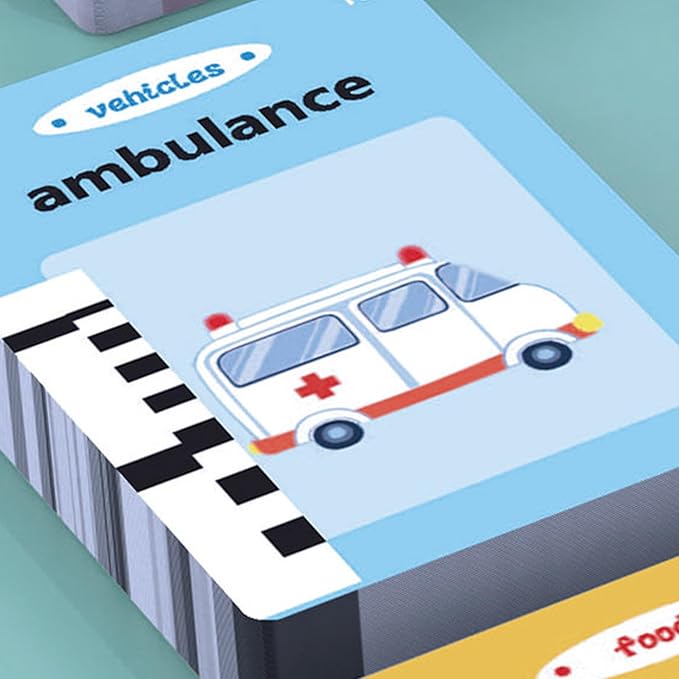 Talking Flashcard for Kids - Educational Interactive Learning Travel Toy | Fun Talking Cards Perfect for Preschool Kindergarten Homeschooling Travel Home Car Airplane Use