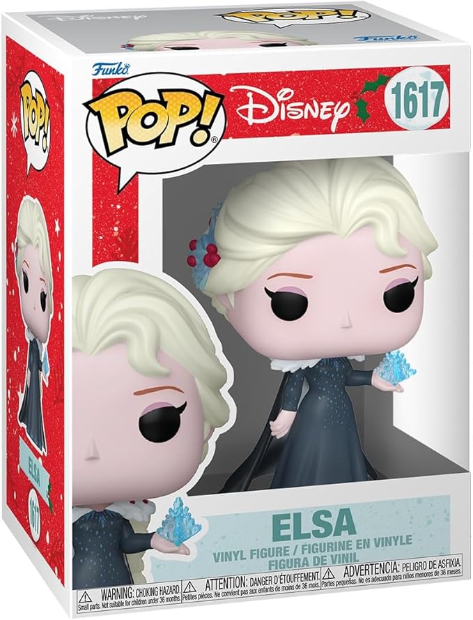 Funko Pop! Disney: Princess Holiday - Elsa - Frozen - Collectable Vinyl Figure - Gift Idea - Official Merchandise - Toys for Kids & Adults - Disney/Pixar Fans - Model Figure for Collectors and Display