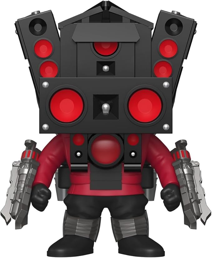 Funo Pop! Bitty Bots: Skibidi Toilet - Titan Speakerman - Parasitic Skibidi Toilet - 0.9 Inch and 4.7 Inch (11.9 Cm) - Television Collectable - Gift Idea - Toys for Kids & Adults