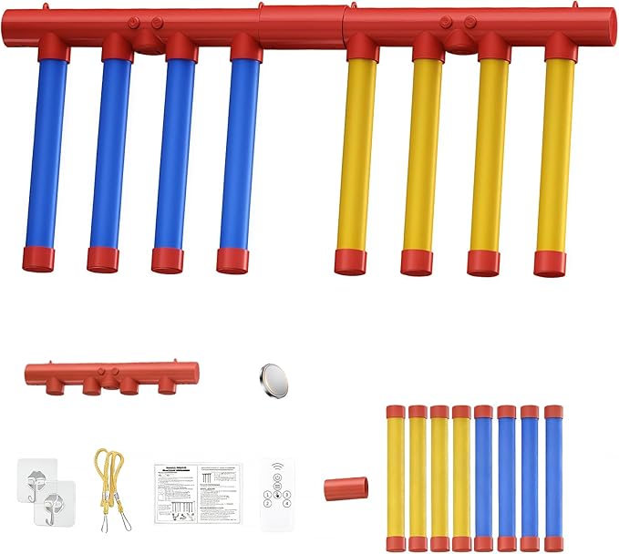 2026 Reflective Drop Stick Challenge Game - Hand-Eye Coordination Reflex Training Toy with 3 Adjustable Speed Modes - Engaging Catching Sticks Game for All Ages