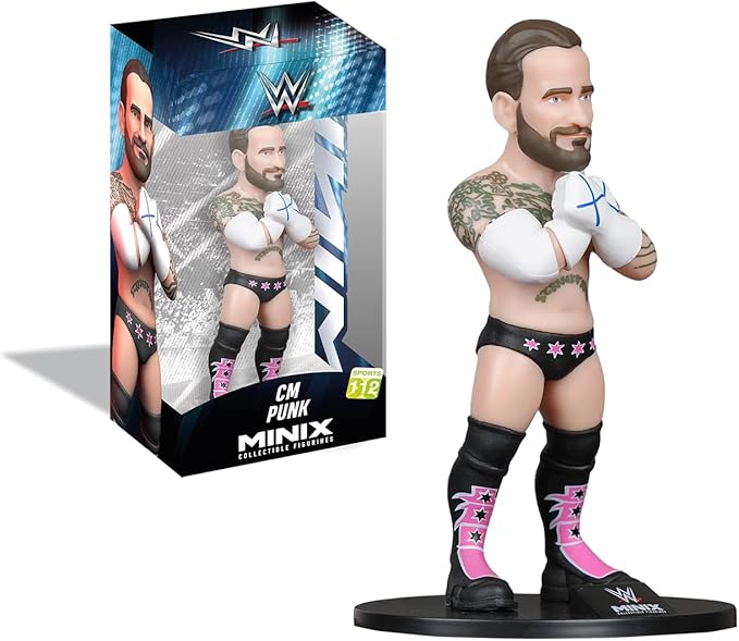 Minix WWE CM Punk Collectible Figurines #112