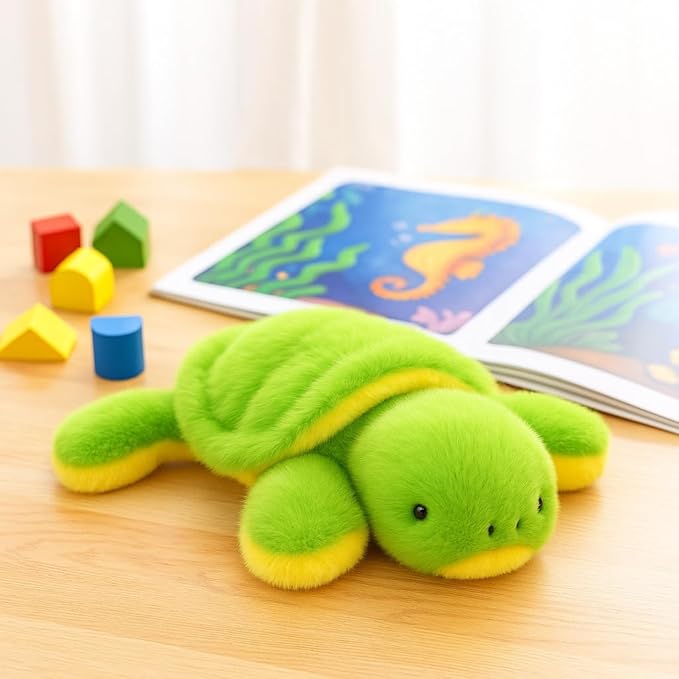 Adorable Turtle Stuffed Animal Soft Plush Turtle Plush Toy Cute Birthday Gifts for Kids Adults